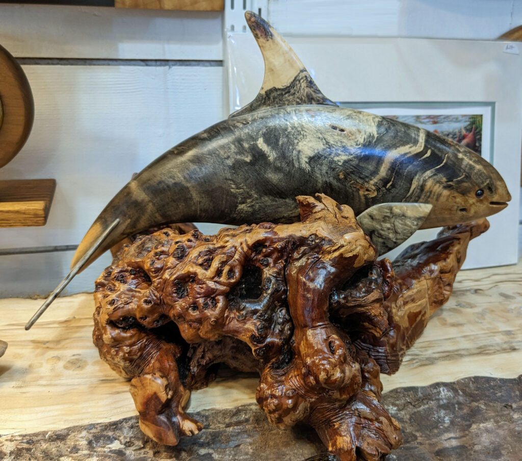 Buckeye Tabletop Orca Whale Forest Gems Gallery