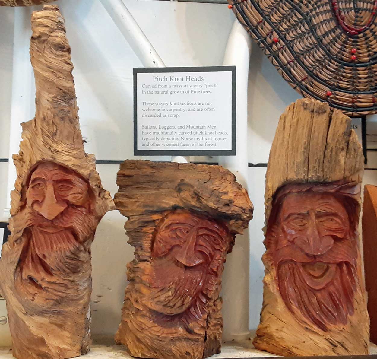 Pitch Knot Heads Forest Gems Gallery