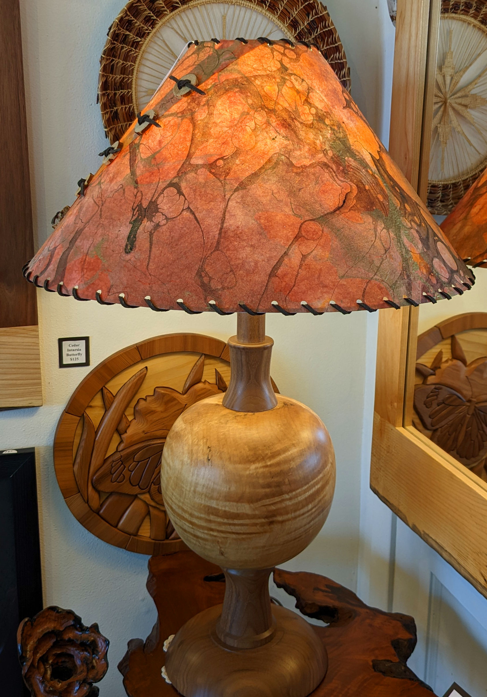 Handcrafted Lampshades Forest Gems Gallery