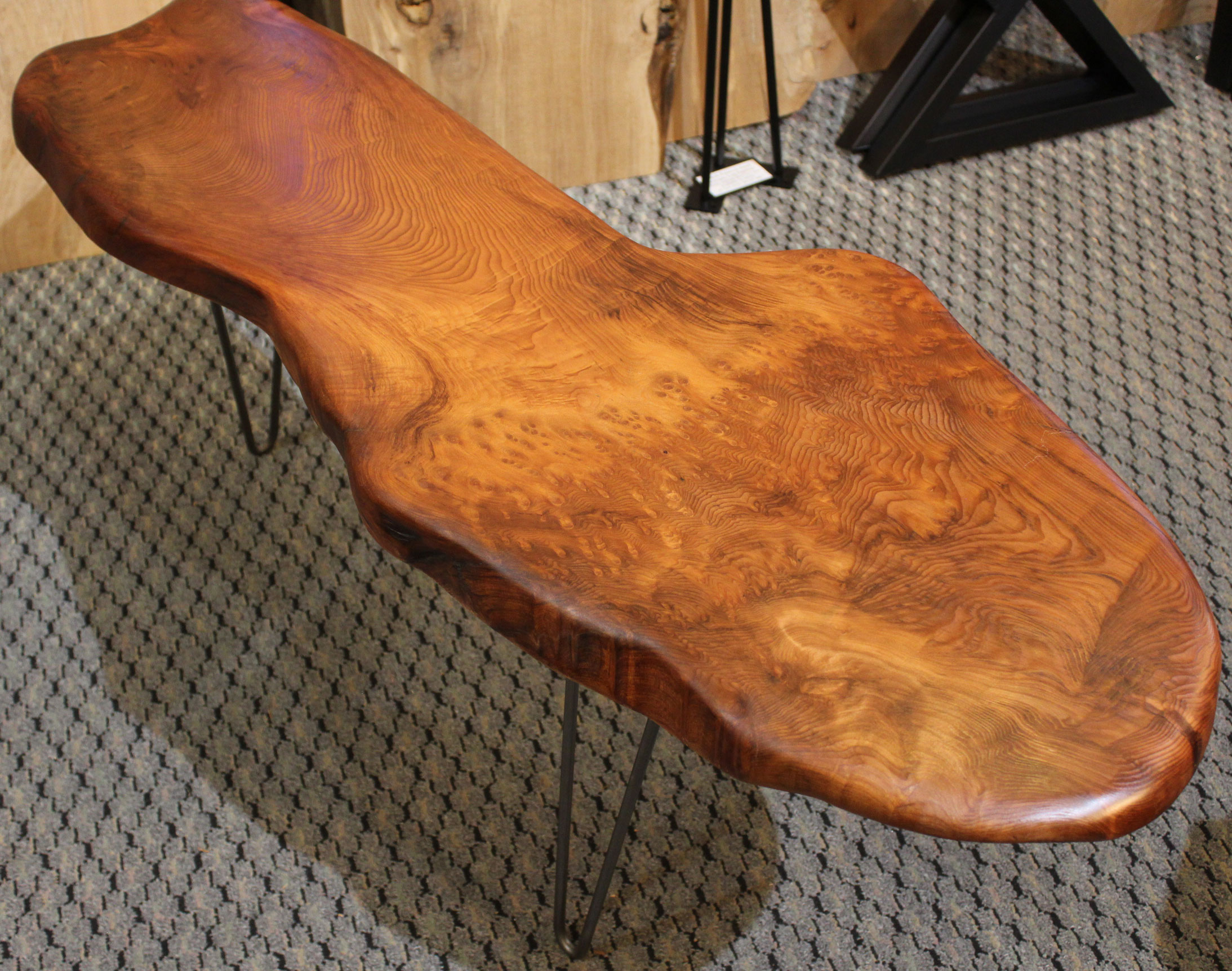 SOLD! Redwood Live-edge Coffee Table