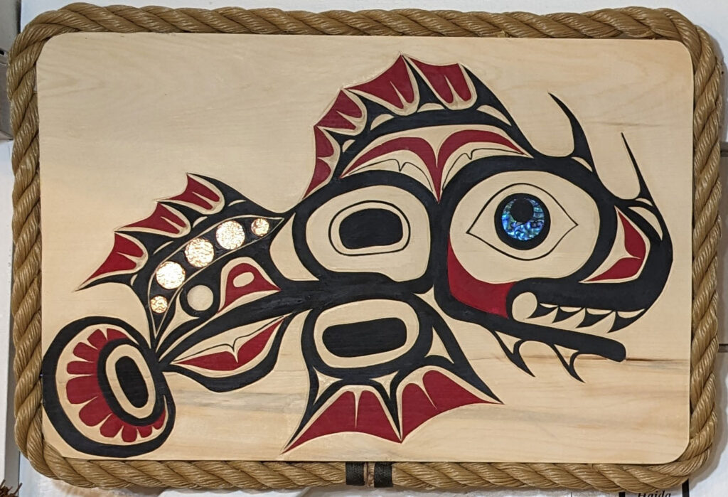 Haida Sculpin (Sea Bass) Fish Panel Forest Gems Gallery