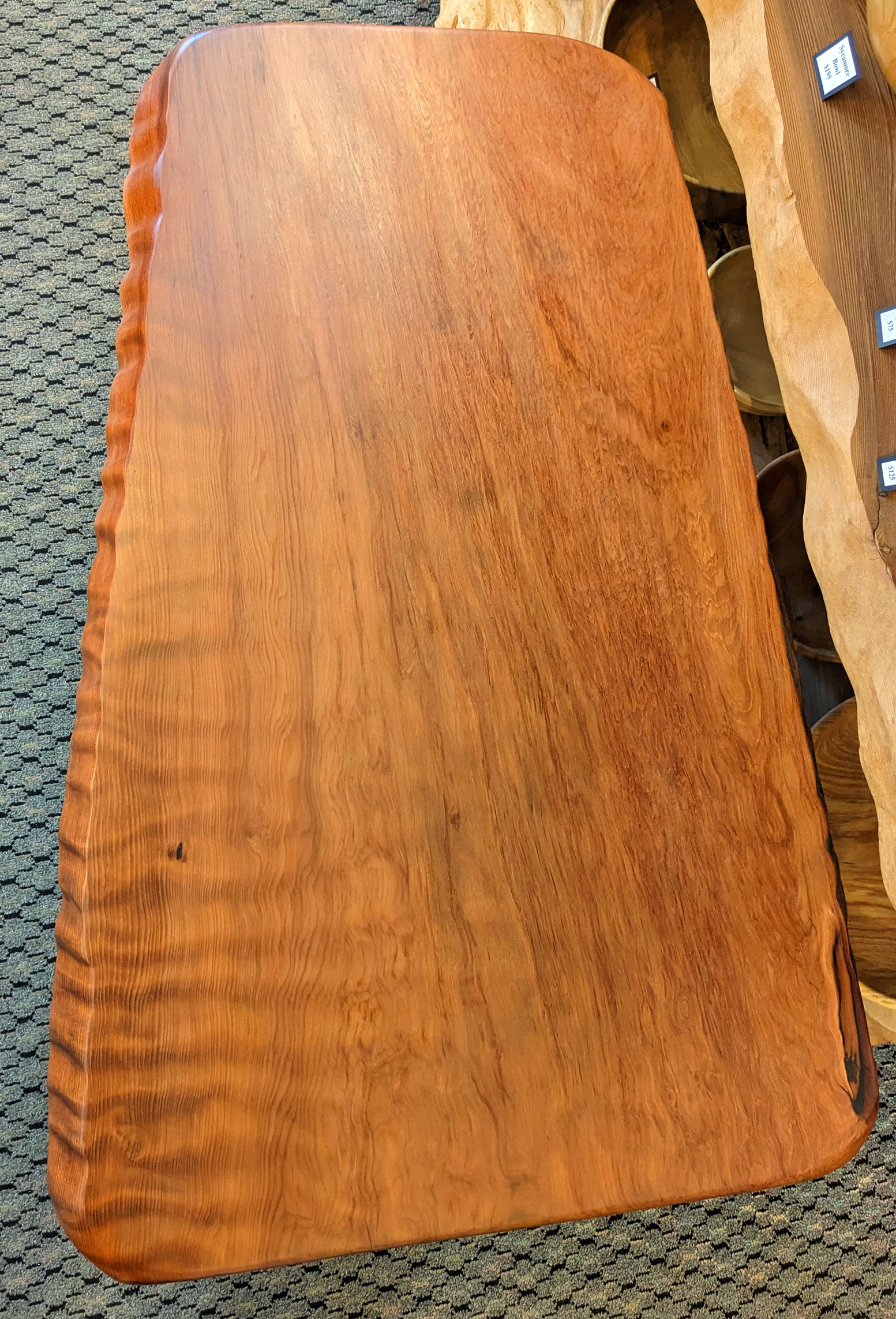 Redwood Coffee Table Top, 38 X 25 X 2 Forest Gems Gallery